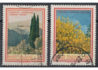 ITALY 1968 Flora 2v us