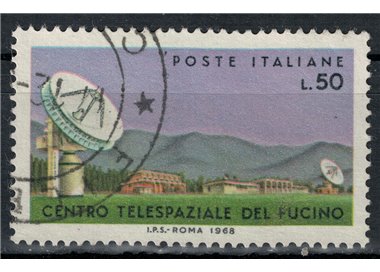 ITALY 1968 Space Telecommunications us