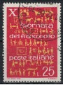 ITALY 1968 US Stamp Day