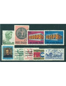 ITALY 1969 Complete Year 9v US