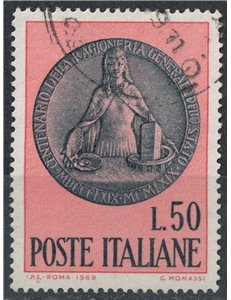 ITALIA 1969 Ragioneria Generale dello Stato us
