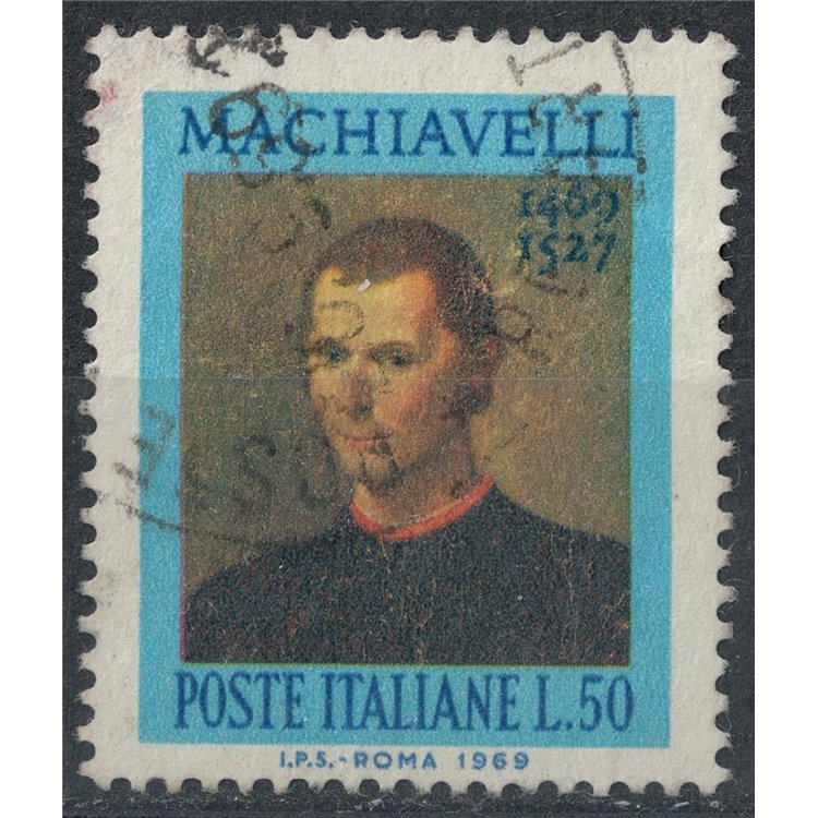 ITALIA 1969 Niccolò Machiavelli us