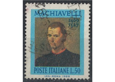 ITALY 1969 Niccolò Machiavelli us