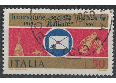 ITALY 1969 Federation of US Philatelic Societies