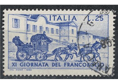 ITALIA 1969 Giornata del francobollo us