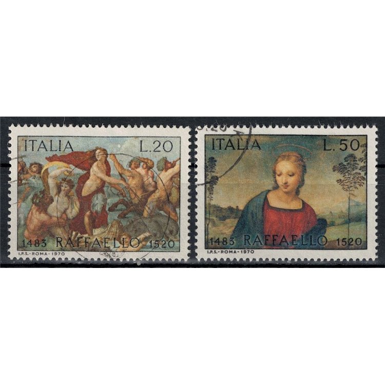 ITALY 1970 Raffaello Sanzio 2v us