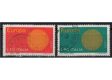 ITALIA 1970 Europa 2v us