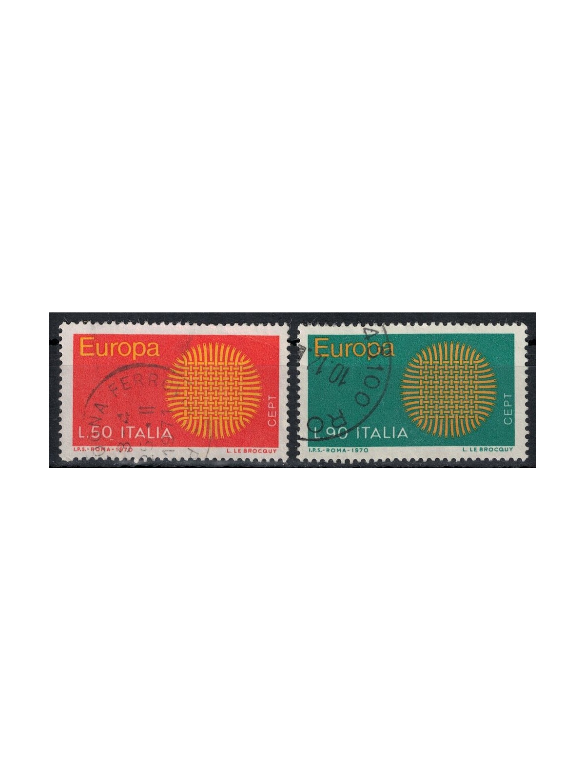 ITALIA 1970 Europa 2v us