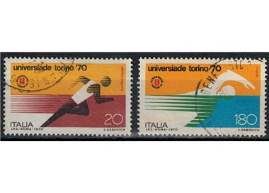 ITALY 1970 Turin Universiade 2v us