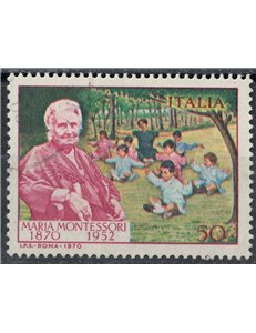 ITALY 1970 Maria Montessori us