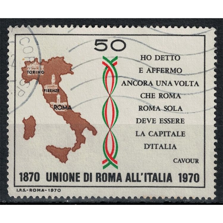 ITALIA 1970 Unione di Roma all'Italia us