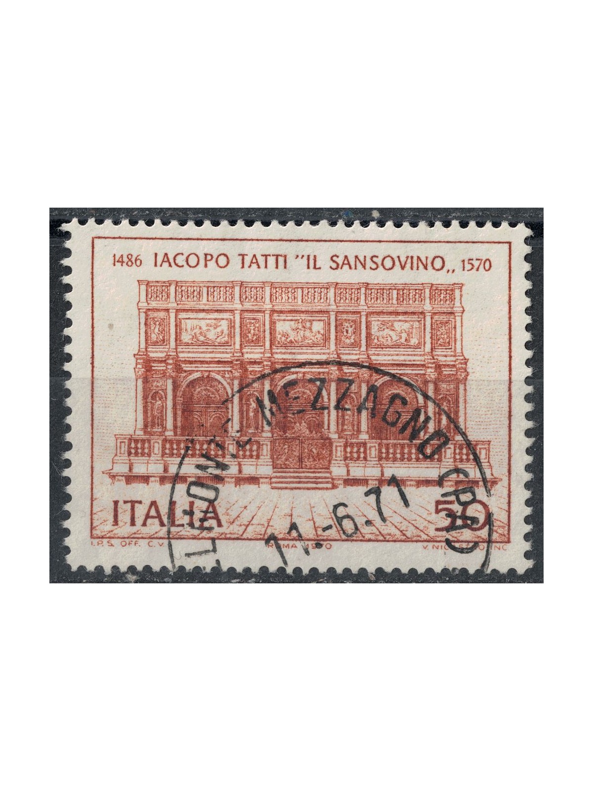 ITALIA 1970 Jacopo Tatti detto il Sansovino us