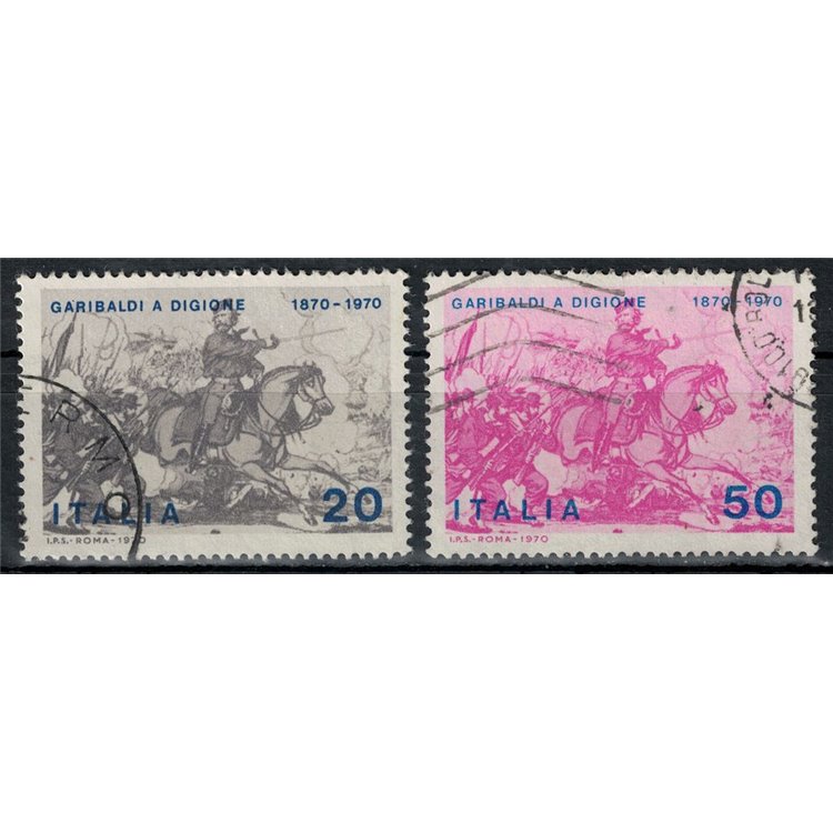 ITALIA 1970 Guerra franco-prussiana, Garibaldi 2v us