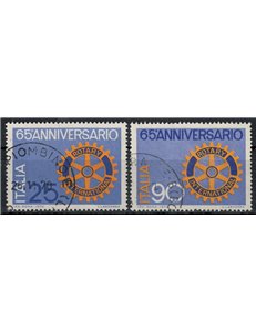 ITALY 1970 Rotary Club 2v us