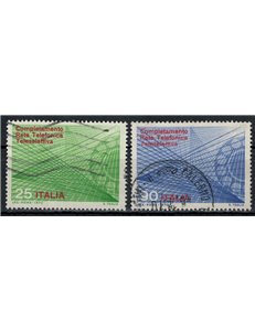 ITALY 1970 2v us teleselective telephone network