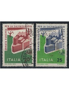 ITALY 1970 Safeguarding Nature 2v us