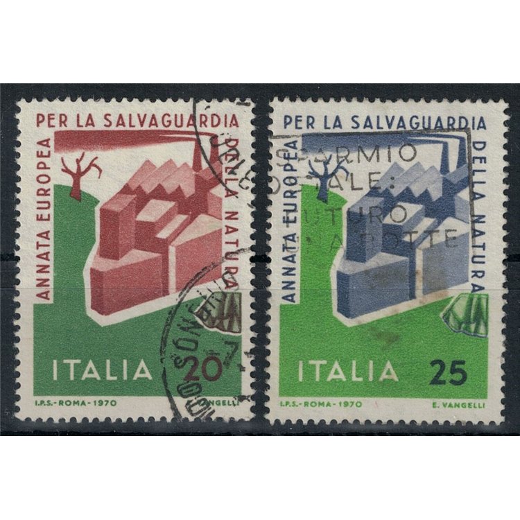 ITALY 1970 Safeguarding Nature 2v us