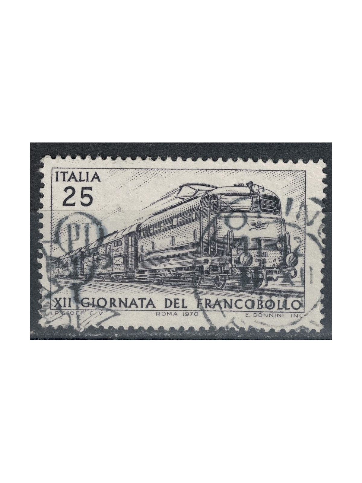 ITALIA 1970 Giornata del francobollo us