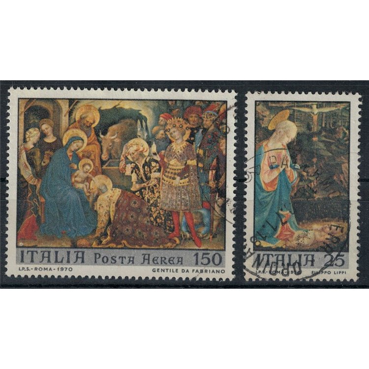 ITALY 1970 Christmas 2v us