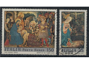 ITALIA 1970 Natale 2v us