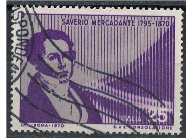 ITALY 1970 Saverio Mercadante us