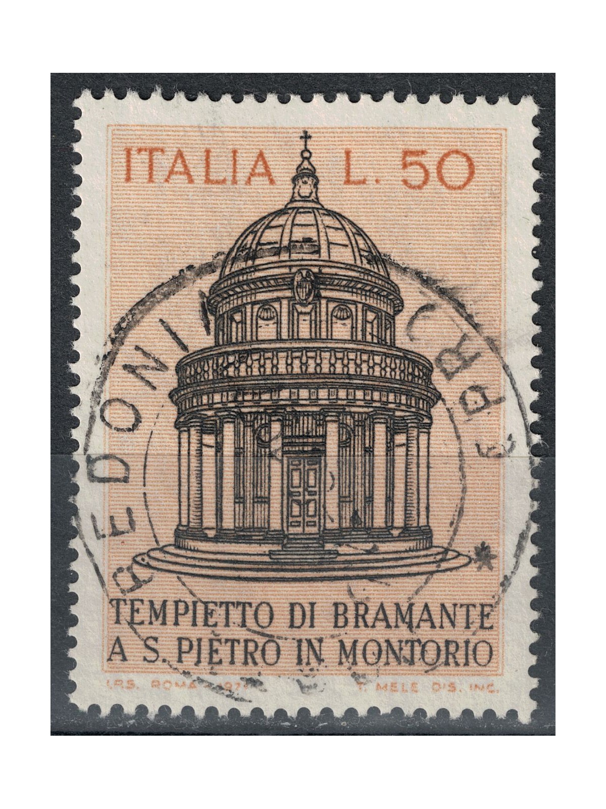 ITALY 1971 Bramante Temple us