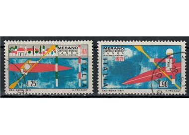 ITALY 1971 World Canoe Championships 2v us
