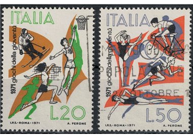 ITALY 1971 Youth Games 2v us