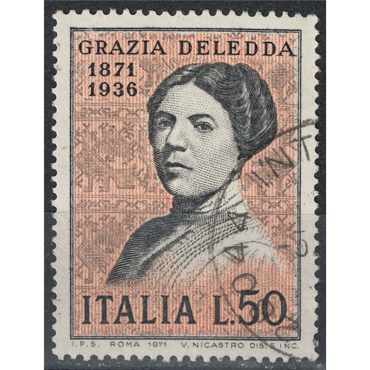 ITALIA 1971 Grazia Deledda us