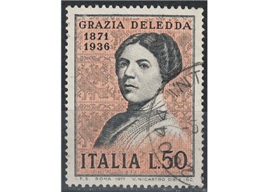 ITALIA 1971 Grazia Deledda us