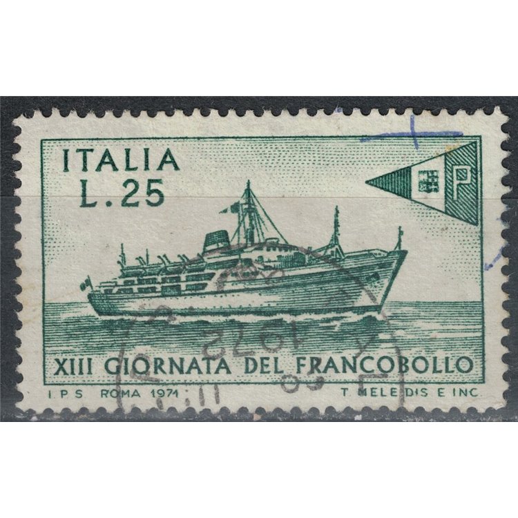 ITALY 1971 US Stamp Day