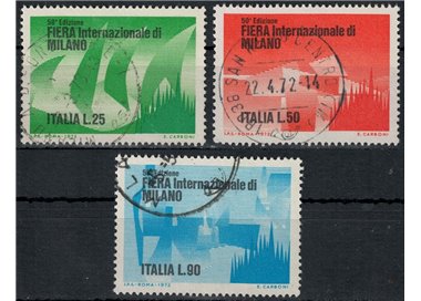 ITALY 1972 Milan Fair 3v us