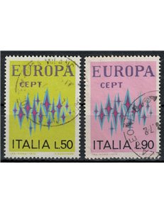 ITALIA 1972 Europa 2v us
