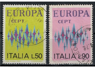 ITALY 1972 Europa 2v us