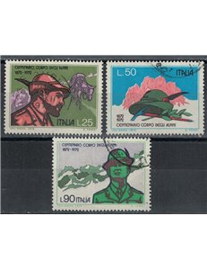 ITALY 1972 Alpine Corps 3v us