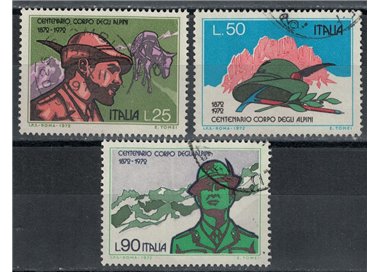 ITALY 1972 Alpine Corps 3v us