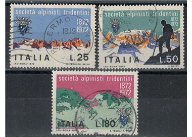 ITALY 1972 Society of Trentino Alpinists 3v us
