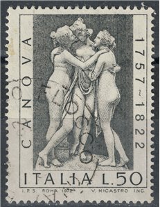 ITALY 1972 Antonio Canova us