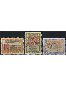 ITALY 1972 Divine Comedy 3v us