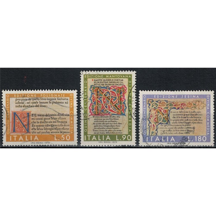 ITALIA 1972 Divina Commedia 3v us