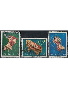 ITALY 1972 Christmas 3v us