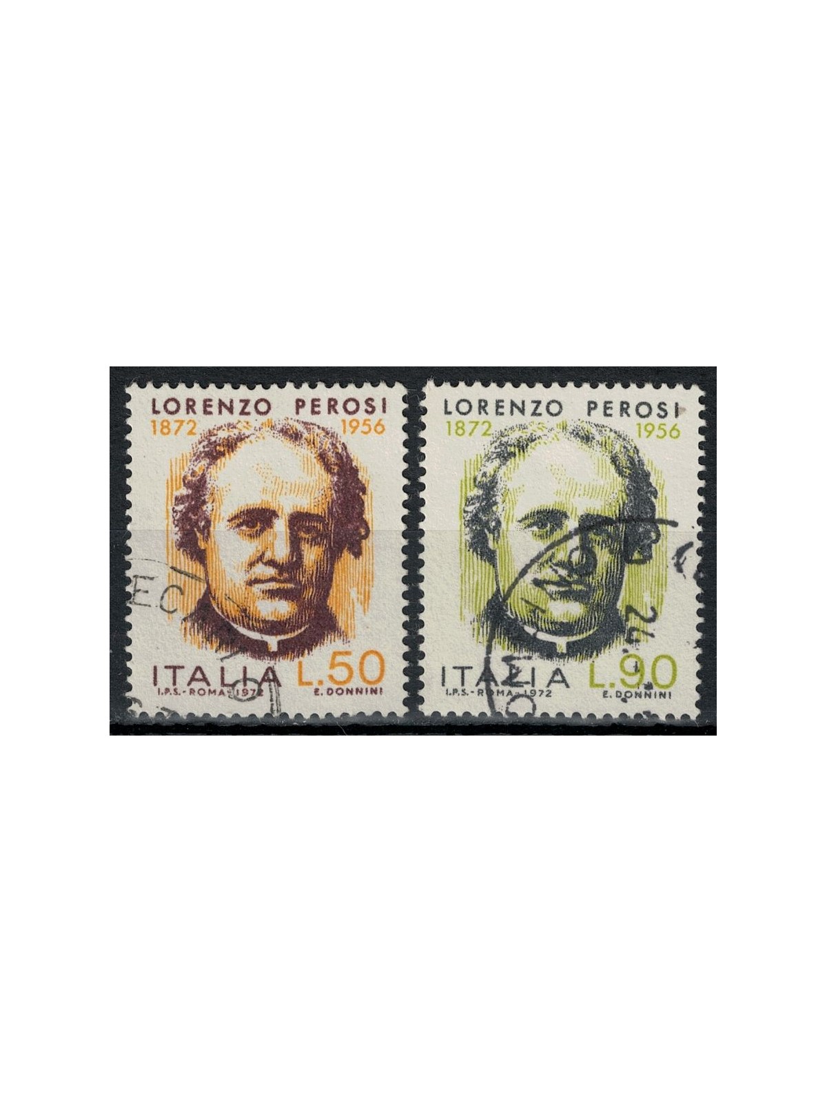 ITALY 1972 Lorenzo Perosi 2v us