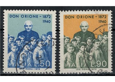 ITALY 1972 Don Luigi Orione 2v us