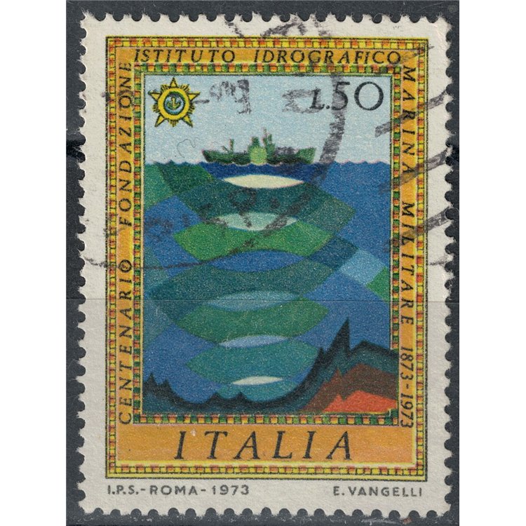 ITALIA 1973 Istituto Idrografico della Marina Militare us