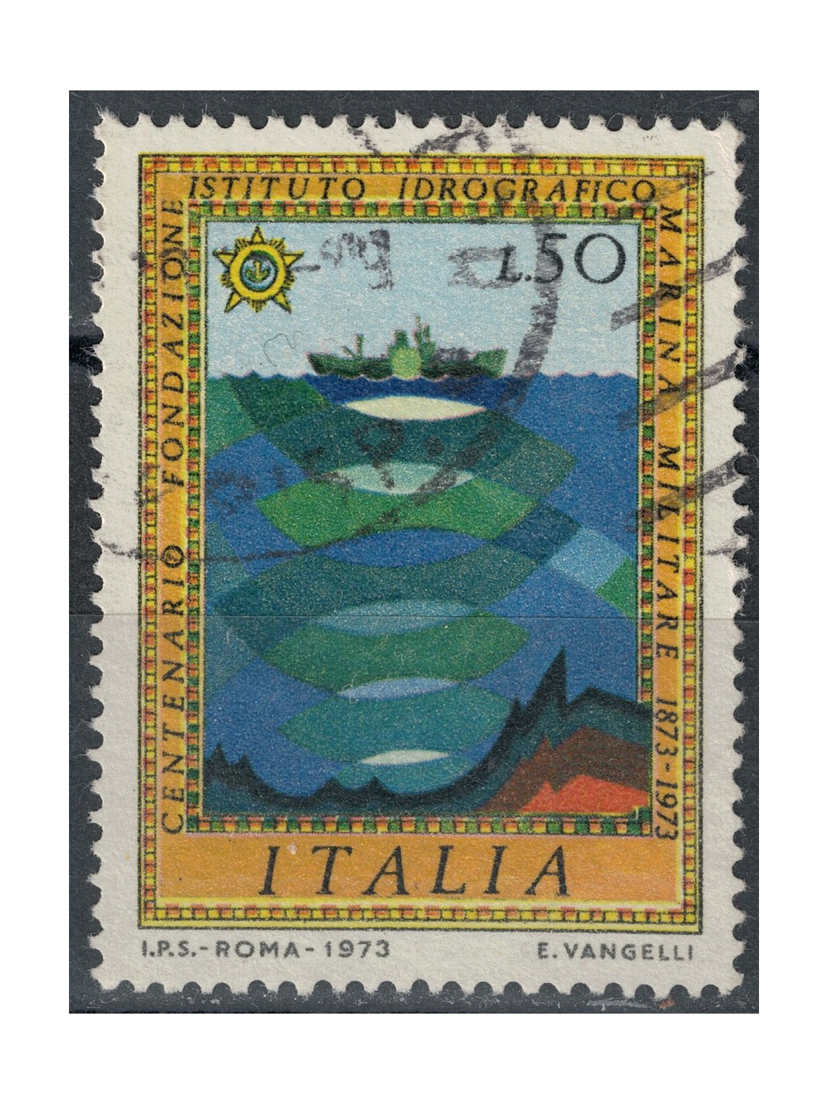 ITALY 1973 Hydrographic Institute of the Italian Navy