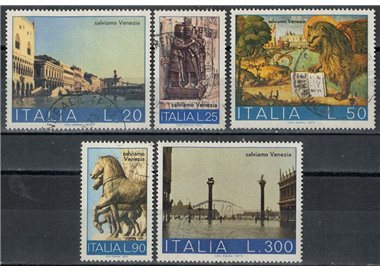 ITALIA 1973 Salviamo Venezia 5v us