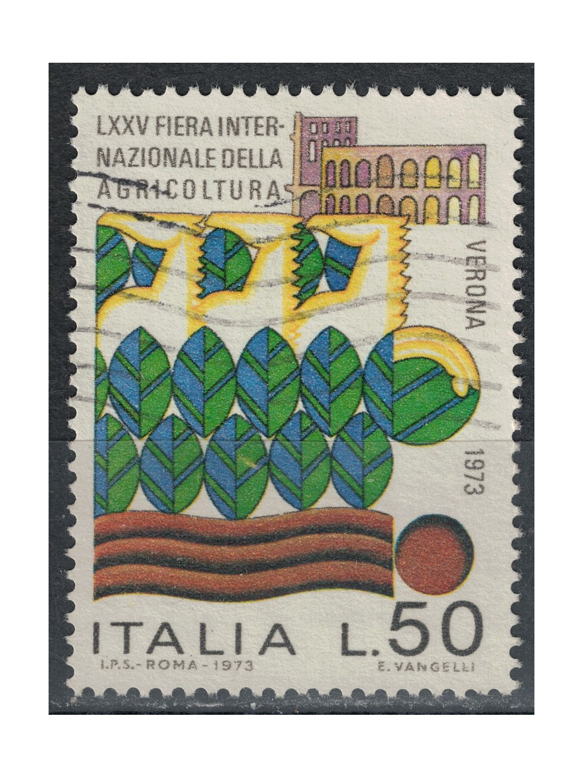 ITALY 1973 Agricultural Fair us