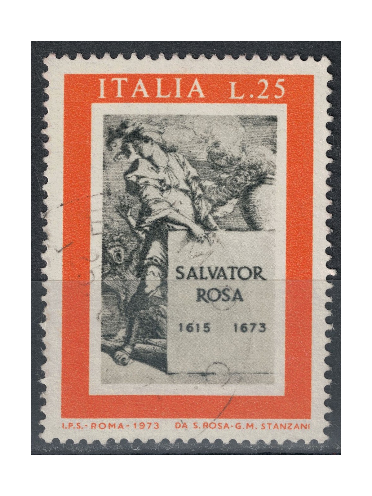 ITALY 1973 Salvator Rosa us