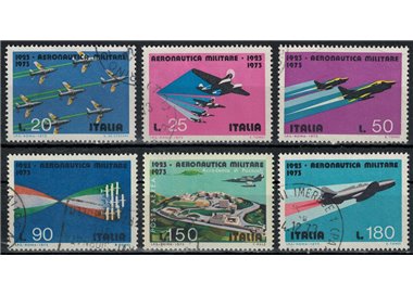 ITALY 1973 Air Force 6v us