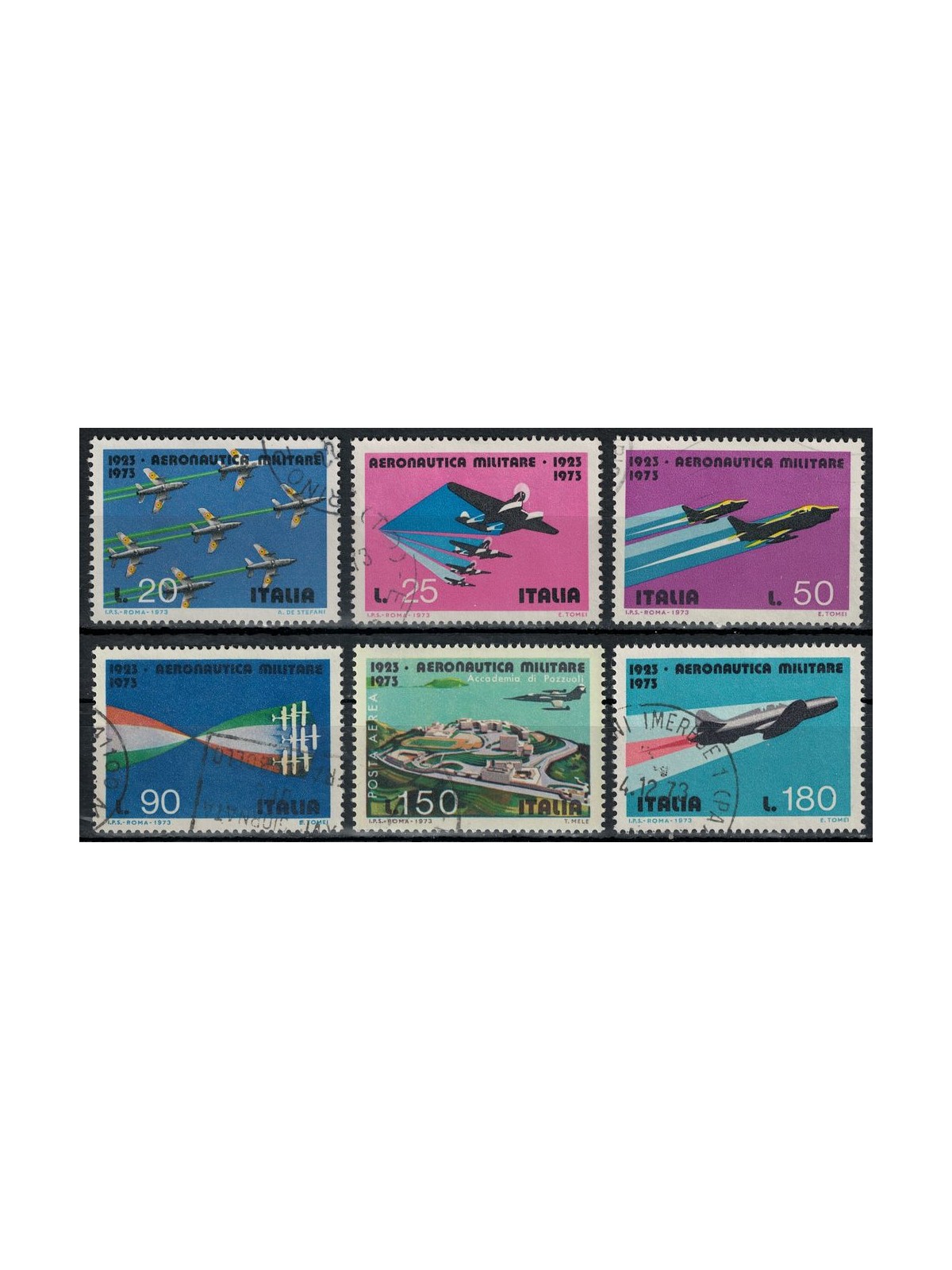 ITALIA 1973 Aeronautica Militare 6v us